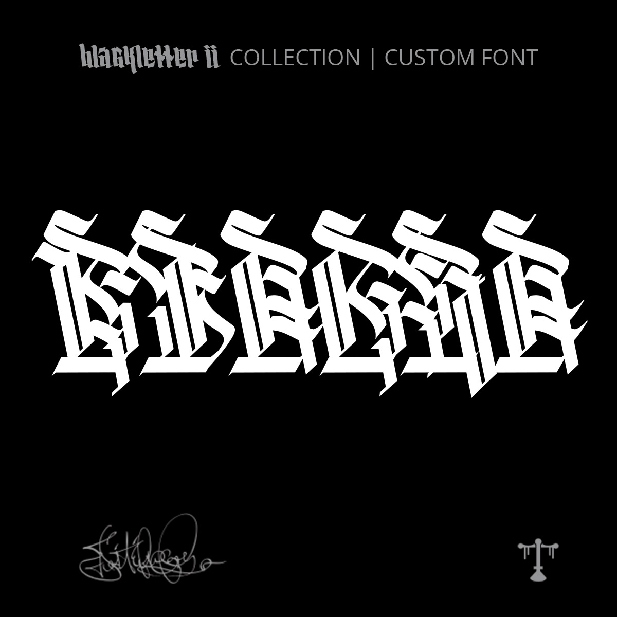 Stanza Font - Justified Ink